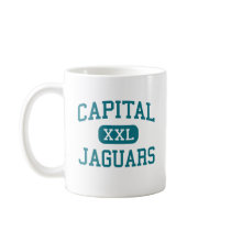 Capital - Jaguars - High - Santa Fe New Mexico mugs by customteamsportswear Capital - Jaguars - High - Santa Fe New Mexico mugs