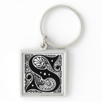 Capital Letter 'S' - Keychain