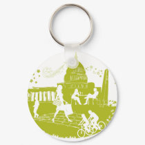 Capital Seasons Illustration keychains by washingtondc Capital Seasons Illustration keychains