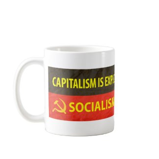 Capitalism and Socialism mug
