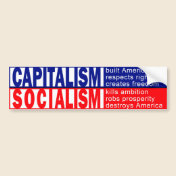 Capitalism Bumper Sticker