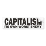 Capitalism Bumper Stickers