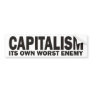 Capitalism Bumper Stickers