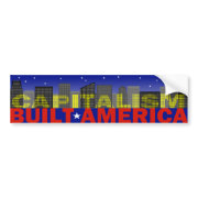 Capitalism Bumper Sticker bumpersticker