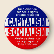 Capitalism button