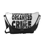 Capitalism Is Organized Crime Messenger Bag messenger bags