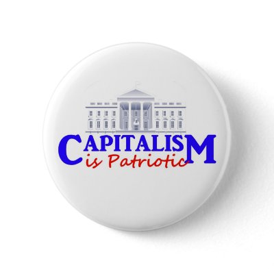Capitalism Is Patriotic Mouse Button