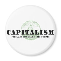 Capitalism Refrigerator Magnets