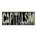 Capitalism Money Poster