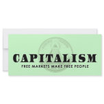 Capitalism Customized Rack Card