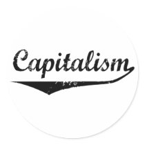 Capitalism Sticker