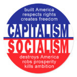 Capitalism stickers