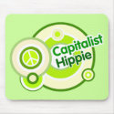 Capitalist Hippie Mousepad
