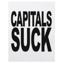 Capitals Suck flyers by MyShirtSucks Capitals Suck flyers