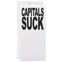 Capitals Suck rack cards