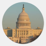 Capitol at Christmas Sticker