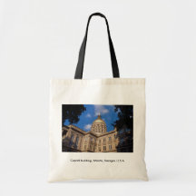 Capitol building, Atlanta, Georgia, U.S.A. Tote Bags