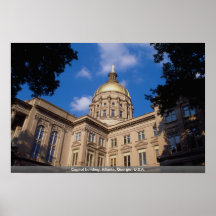 Capitol building, Atlanta, Georgia, U.S.A. Posters