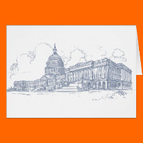 Capitol building cards