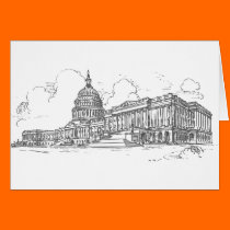 Capitol building cards