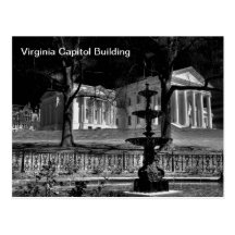Capitol Building of Virginia Post Card