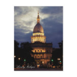lansing, michigan, lights, capitol, building,