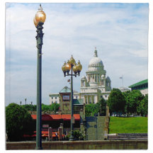 Capitol Building Seen from Waterplace Park Printed Napkins