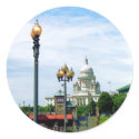 Capitol Building Seen From Waterplace Park sticker