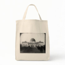 Capitol Building Washington D.C. 1845 Tote Bags