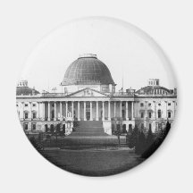 Capitol Building Washington D.C. 1845 Fridge Magnets