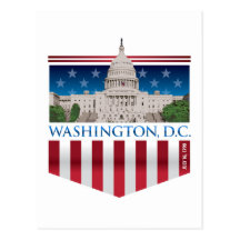 Capitol Building - Washington DC Postcard