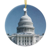Capitol Dome Crop from jpg Christmas Tree Ornament