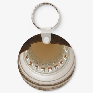 Capitol
         dome interior keychain