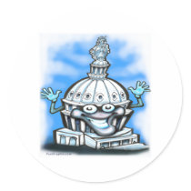 Capitol Hill stickers by FunGraphix Capitol Hill stickers