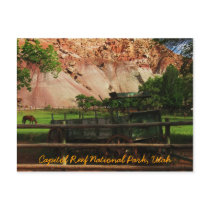 Capitol Reef National Park, Utah postcards