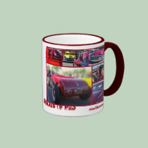Capitola , Ca. Shades of RED mugs