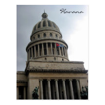 capitolio front columns post card