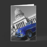 Capitolio Old Blue Car cards