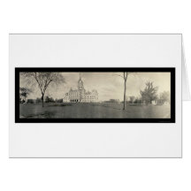Capitolio que construye foto 1909 de Hartford, Con Tarjetas