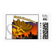 capncheeseburger postage stamps