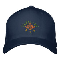 cap'n's hat embroidered hat