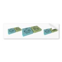 Capo as Ca Calcium and Po Polonium Bumper Stickers