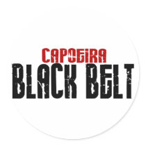 Capoeira Black Belt stickers