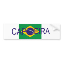 Capoeira flag bumper stickers