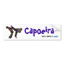 Capoeira, luta danca magia bumper stickers