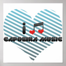 Capoeira Music Poster