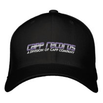 CAPP Records - [Black] High Quality Logo embroidered hats