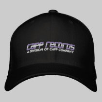 CAPP Records - [Black] High Quality Logo embroidered hats