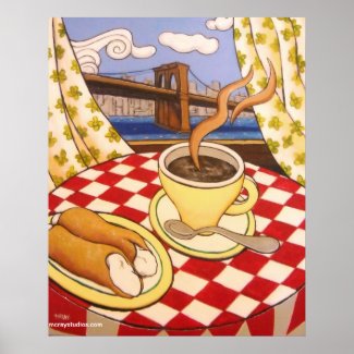 Cappuccino &amp; Cannoli Poster