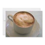 Cappuccino, Italian coffee Custom Invite